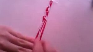 Плетение фенечки с сердечками часть 1