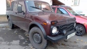 нива пикап. возрождение из пепла