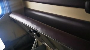 ПРИНЯЛА В РЕЙС ВАГОН КУПЕ 2Л 54 с кожаными длинными лежанками