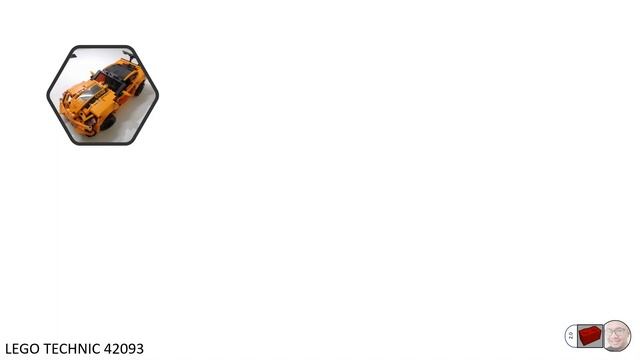 LEGO TECHNIC 42093 Chevrolet Corvette (579 pcs) Video Speed Teaser смотреть онлайн