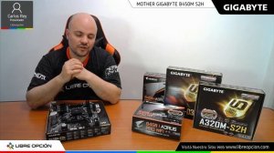 Motherboard GIGABYTE b450M S2H Socket AM4 ( RYZEN Desktop 2000 Ready )