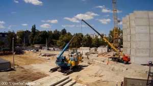 ООО "СтройТех" г. Воронеж. Статическое погружение свай