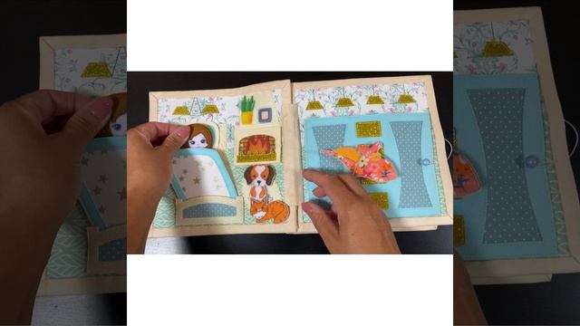 Кукольный домик из фетра