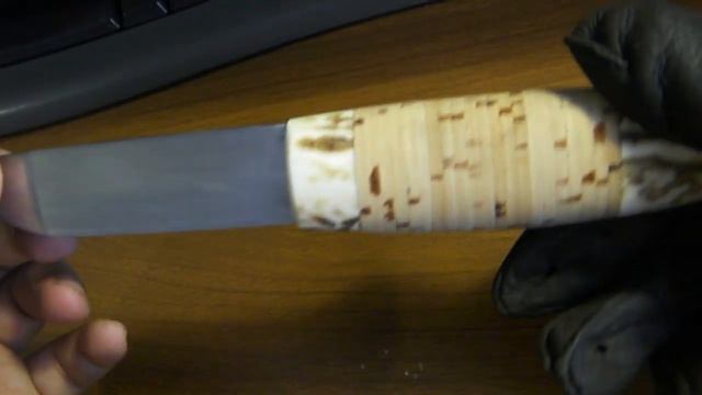 Самодельный финский нож. смотреть онлайн