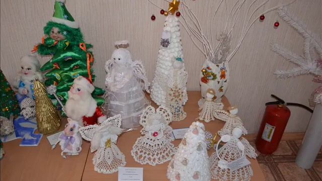Красивых Новогодних Ангелов делаем своими руками на Новый год смотреть онлайн