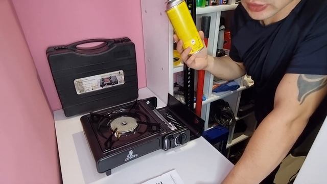 Распаковка — Плита туристическая Coyote MS-2500C