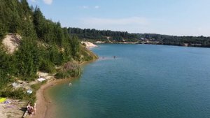 Озеро во Всеволожске Ленинградской области