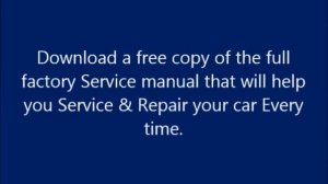 Infiniti FX45 - Water Pump Replacement