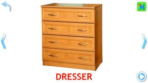 FURNITURE 🛏  Glenn Doman Flash Cards | Educational cards Doman