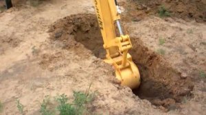Мини экскаватор БЛ-21 навесной. Работа