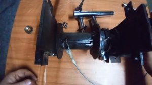 Лебёдка для минитрактора своими руками без токарного и фрезерного.