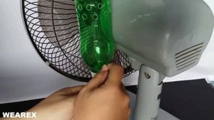 КАК СДЕЛАТЬ КОНДИЦИОНЕР ИЗ ВЕНТИЛЯТОРА И БУТЫЛОК