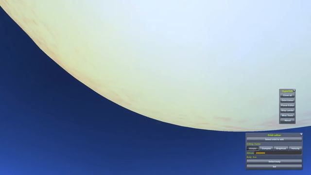 Kerbal Space Program - Kerbin, close orbit with the Sun смотреть онлайн