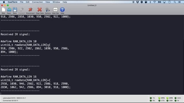 Recording and replaying Infrared signals from remote controls смотреть онлайн