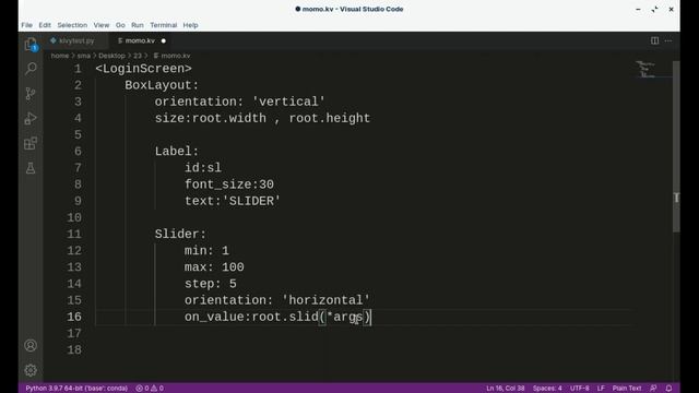 25 كورس تعلم بايثون kivy بالعربي من الصفر الى الاحتراف slider смотреть онлайн