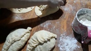 Вкусные картофельные пирожки с ливером