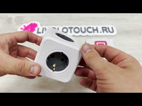 GN1203 - Разветвитель Cube Original 5 Euro 16A RocketSocket