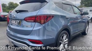 2016 Hyundai Santa fe Premium SE Bluedrive