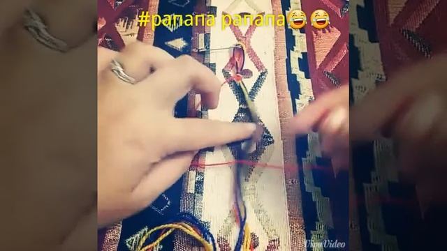 Браслет из ниток ~легко~ |JUST DIY| смотреть онлайн