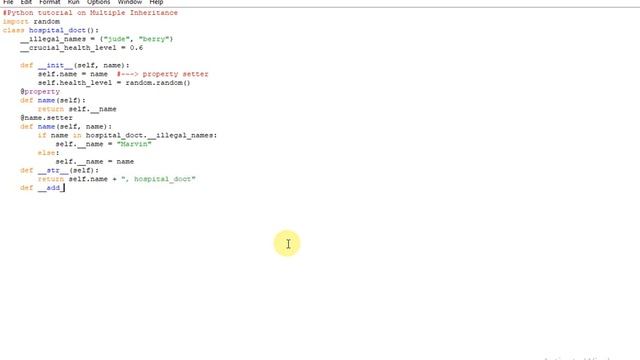 Python tutorial on Multiple Inheritance смотреть онлайн