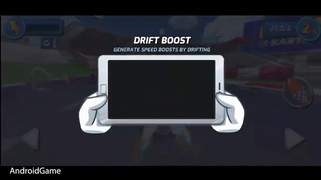 BOOM KARTS - Multiplayer 3D Racing Game Walkthrough Gameplay first race - Part #1 смотреть онлайн