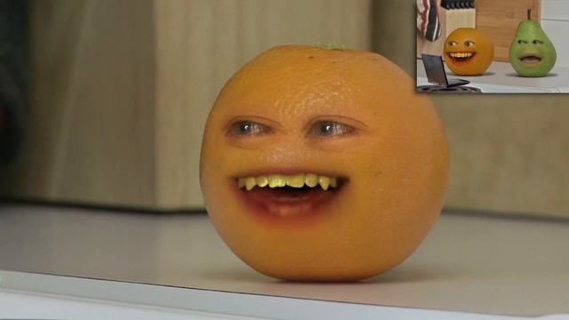 Annoying Orange and Pear React to Old Videos (Toe-May-Toe, Plumpkin, Sandy Claus) смотреть онлайн