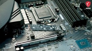 MSI® HOW-TO use M.2 SHIELD FROZR heatsink