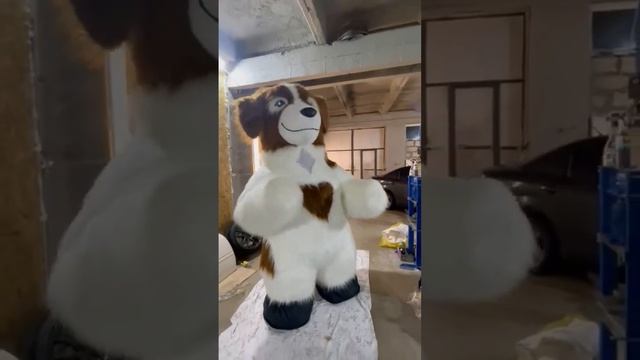 Надувной костюм своими руками / inflatable costume / отзывы