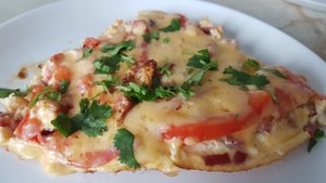 Омлетная пицца Цыганка готовит. Яичница как пицца. Gipsy kitchen.