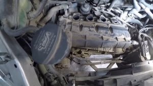 Mercedes W168 подготовка к снятию двигателя