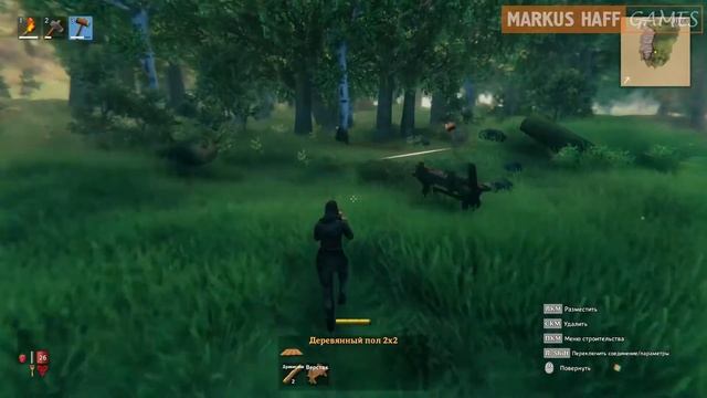 Valheim #1 - СТРОИМ ПЕРВЫЙ ДОМ И ПЫТАЕМСЯ СДЕЛАТЬ ЖРАЧКУ ! / Игры на пк /