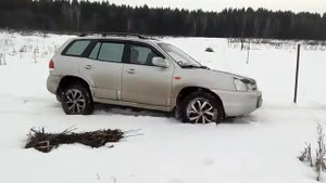 Хёндай + лифт подвески 4см,шины Йокогама Геолендер A/T G-015 225/75/16.