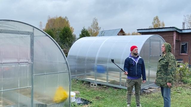 Отзыв на теплицы Кремлёвские на металлическом фундаменте. смотреть онлайн