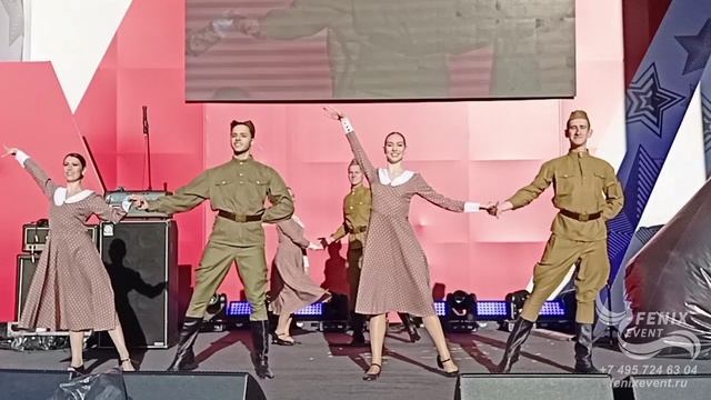 Заказать военные танцы на праздник 9 мая в Москве - профессиональные танцоры на День Победы