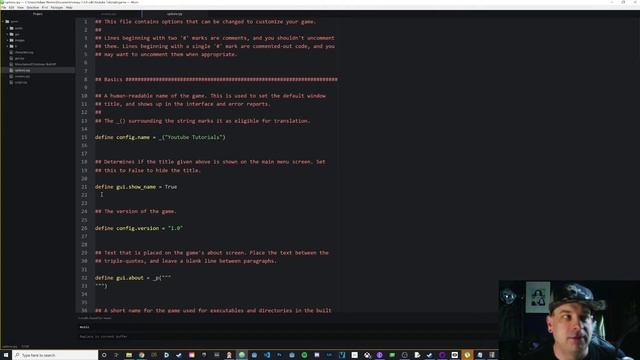 Ren'Py Tutorial | Custom Menu Part 3 смотреть онлайн