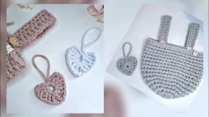 Сердечко из трикотажной пряжи за 5 минут❗️❗️❗️ МК