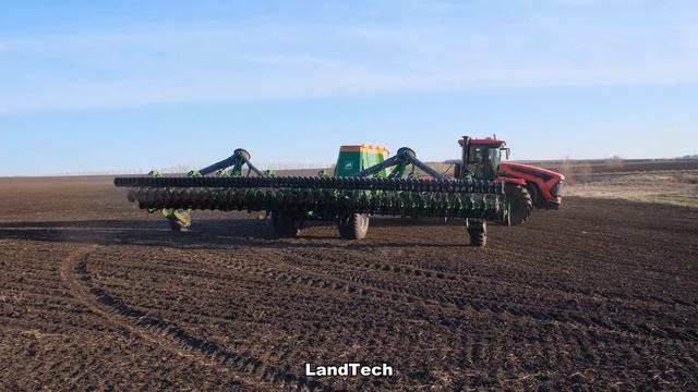 AMAZONE CITAN 12001-C - одна из лучших сеялок на рынке! Посев рапса на новом Кировце К-742М!