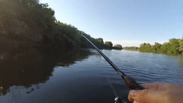 Низовья Астрахани. Ловля окуня на отводной поводок. смотреть онлайн