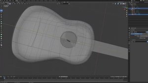 КАК СДЕЛАТЬ ГИТАРУ В Blender? | Часть 1 | Blender 2.8 + - 2.9 +