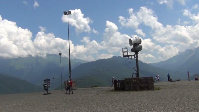 Красная Поляна. Смотровая 1170м. смотреть онлайн