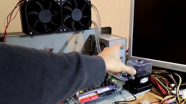 СЖО (водянка) на socket 478 своими руками