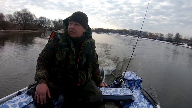 ПВХ лодка НДНД Azimut Everest 405 на моторе YAMAHA 9.9