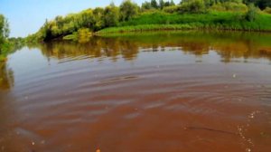 Где то в Сибири рыбалка батовой сетью.