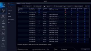 License plates recognition in UNV IPC