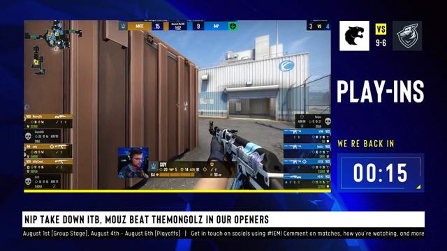 Grayhound vs. FURIA - Map 1 [Ancient] - IEM Cologne 2023 - Play-In
