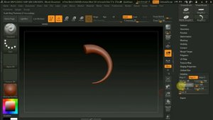 Zbrush 4R8 как сделать рога