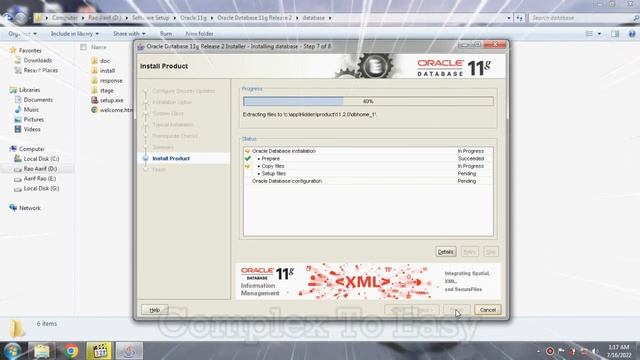 Oracle 11g Installation on Windows: Step-by-Step Guide