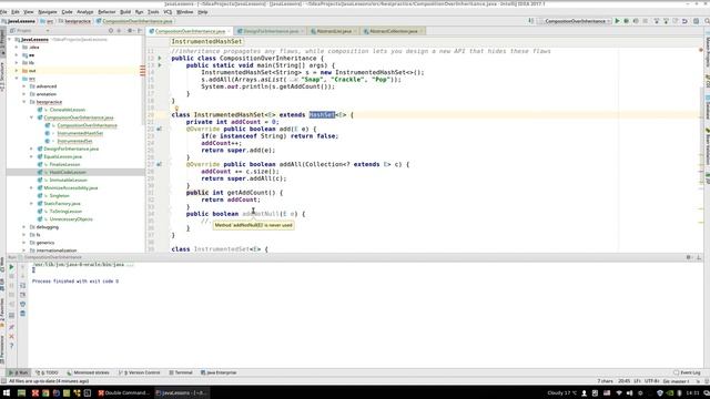 Урок Java 376: Best practice 12: Чем композиция лучше наследования? смотреть онлайн