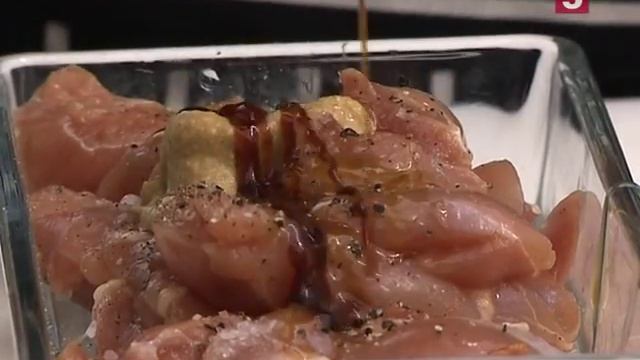 Куриный шашлык в соусе терияки. Секреты шеф-повара. Утро на 5 смотреть онлайн