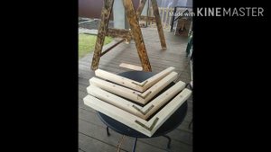 Деревянные Качели своими руками.